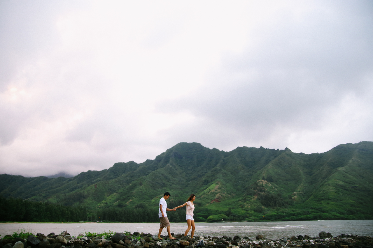 oahu engagement photographer